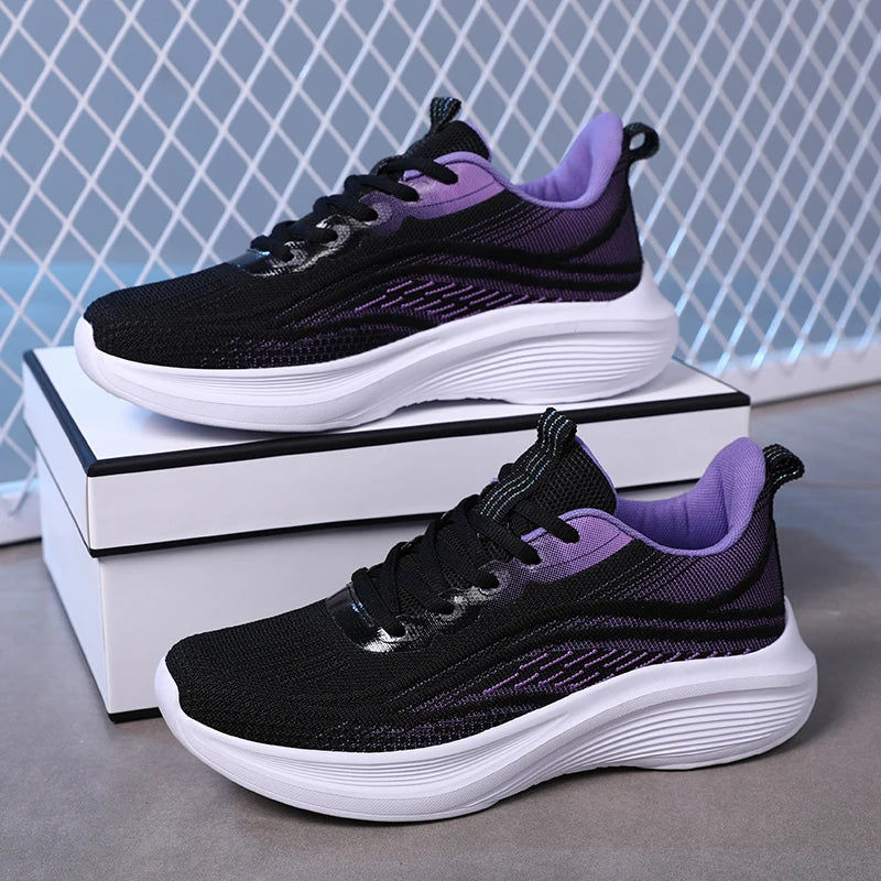 Womens Casual Running Sneakers - Breathable Anti-Slip Athletic Shoes 2023 - ZOOMNSTORE