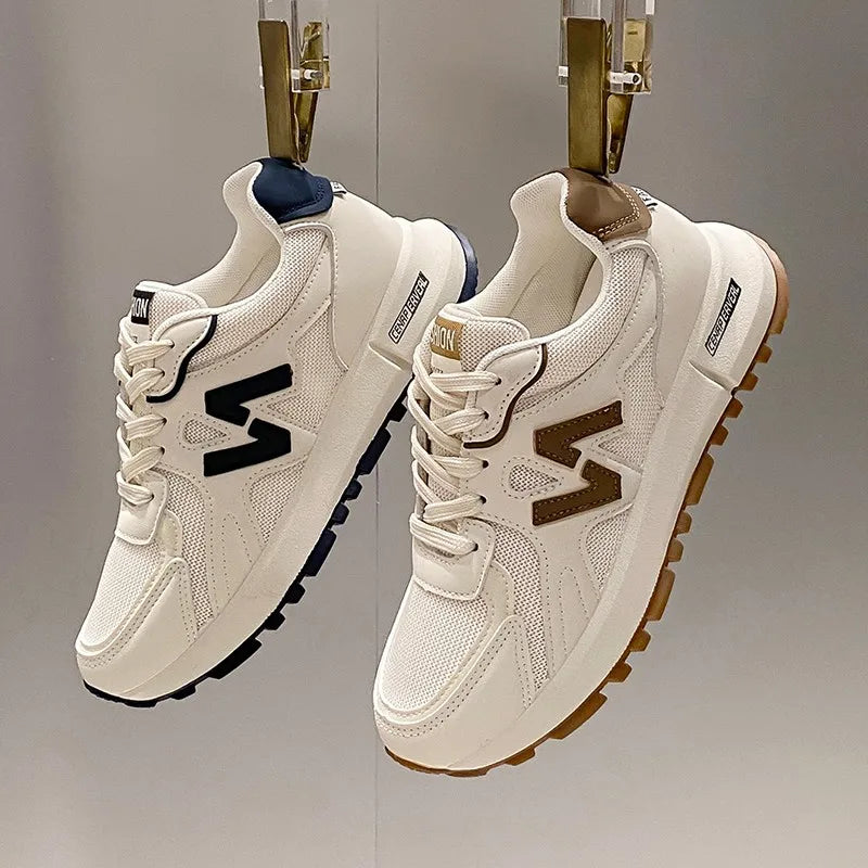 Womens Casual Sports Shoes - Spring 2024 Soft Sole Anti-Slip Running Sneakers - ZOOMNSTORE