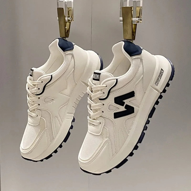 Womens Casual Sports Shoes - Spring 2024 Soft Sole Anti-Slip Running Sneakers - ZOOMNSTORE