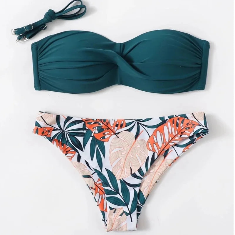 Womens Push Up Bikini Set - Sexy Swimsuit for Beach Pool - ZOOMNSTORE
