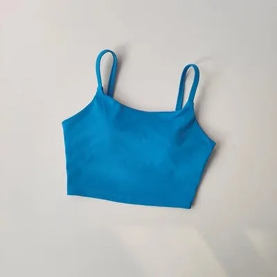Womens Push Up Sports Bra - Breathable Fitness Vest for Gym Yoga - ZOOMNSTORE