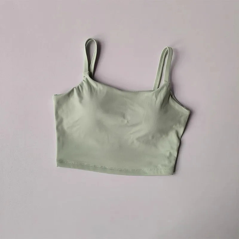 Womens Push Up Sports Bra - Breathable Fitness Vest for Gym Yoga - ZOOMNSTORE