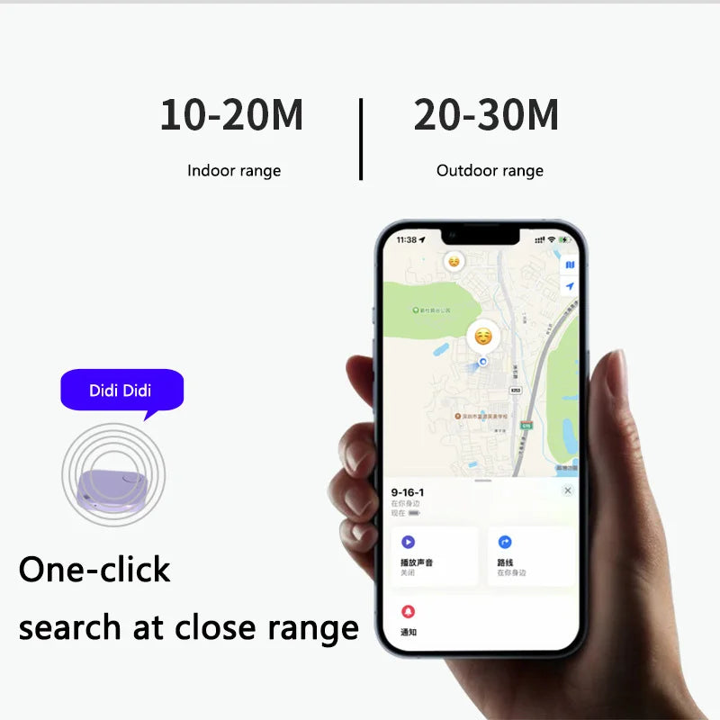 Xiaomi Mini Smart Pet Locator - Bluetooth Anti-Lost Tracker for Dogs Cats - ZOOMNSTORE