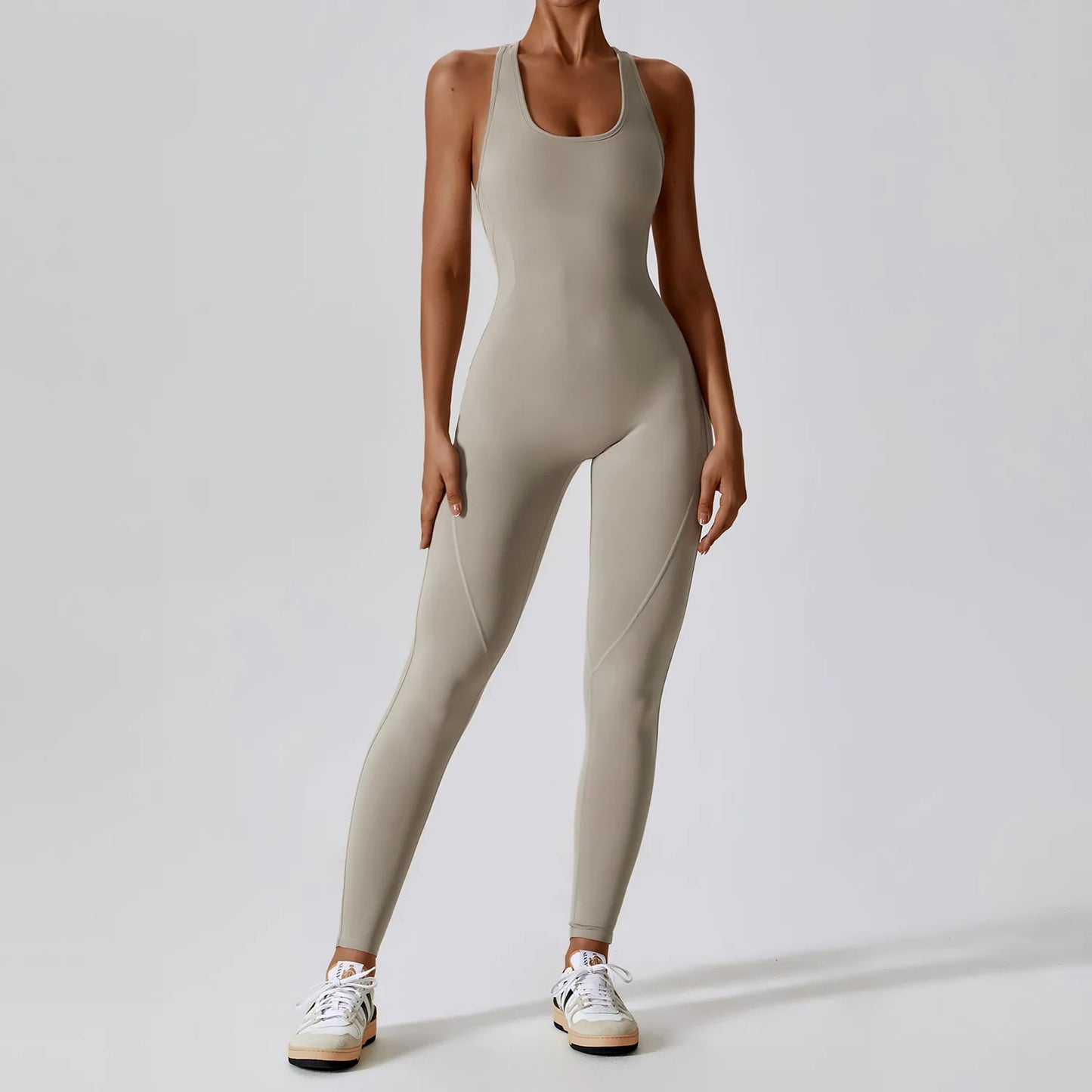 Yoga Jumpsuit Set - Womens Fitness Activewear for Pilates and Gym - ZOOMNSTORE