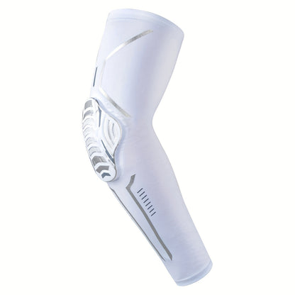 Sports Arm Sleeve - Compression Elbow Support with Honeycomb Pad for Basketball Football Cycling and Climbing - ZOOMNSTORE