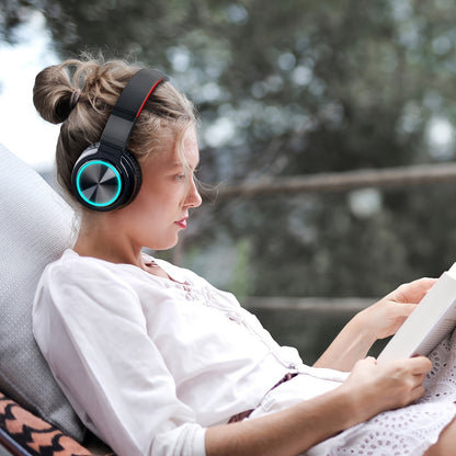 Picun B12 Wireless Headphones - Deep Bass Over Ear HD Stereo with 20H Playtime and Built-in Microphone - ZOOMNSTORE