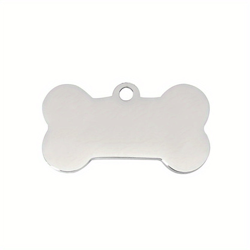Personalized Laser Engraved Dog Bone ID Tag - Custom Pet Tag - ZOOMNSTORE