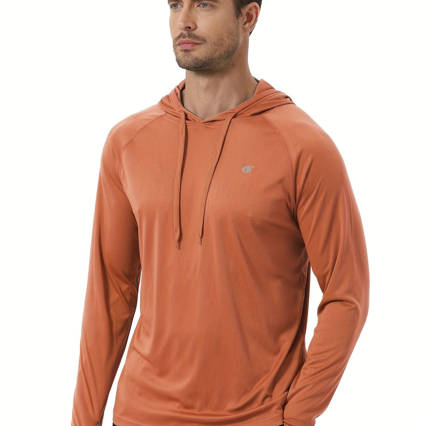 One Hooded Sweatshirt for Beach Jogging Summer Men's Sunscreen And Sweat Absorbent Hooded Sweatshirt, For Beach Jogging Training - ZOOMNSTORE