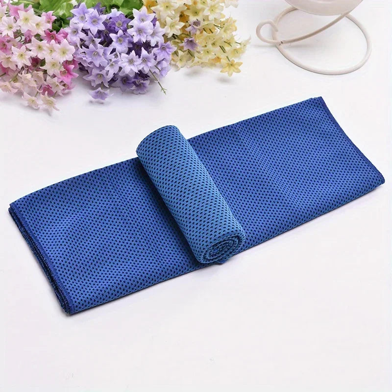 1-10 pcs Cooling Towel Instant Relief Microfiber Cool Towels Chilling Neck Wrap Ice Cold Rags Sports Fitness Camping Cycling - ZOOMNSTORE