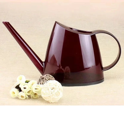 1.4L Watering Can - Long Spout Plastic Garden Pot with Water Level Indicator - ZOOMNSTORE