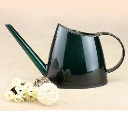 1.4L Watering Can - Long Spout Plastic Garden Pot with Water Level Indicator - ZOOMNSTORE