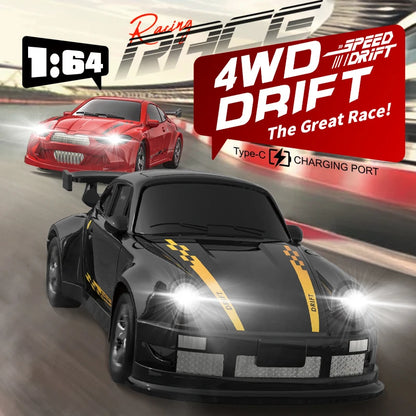 164 Drift RC Car - 2025 Kf20 Four-Wheel Remote-Controlled Racing Toy - ZOOMNSTORE