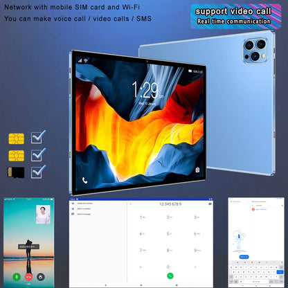 101 Android Tablet - Octa-Core 4GB RAM 64GB ROM Dual SIM 3G WiFi Bluetooth Google Play - ZOOMNSTORE