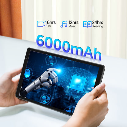 10 Inch Android 12 Tablet - Quad-Core 32GB Expandable 2GB RAM HD Display Dual Cameras Wifi 6 - ZOOMNSTORE