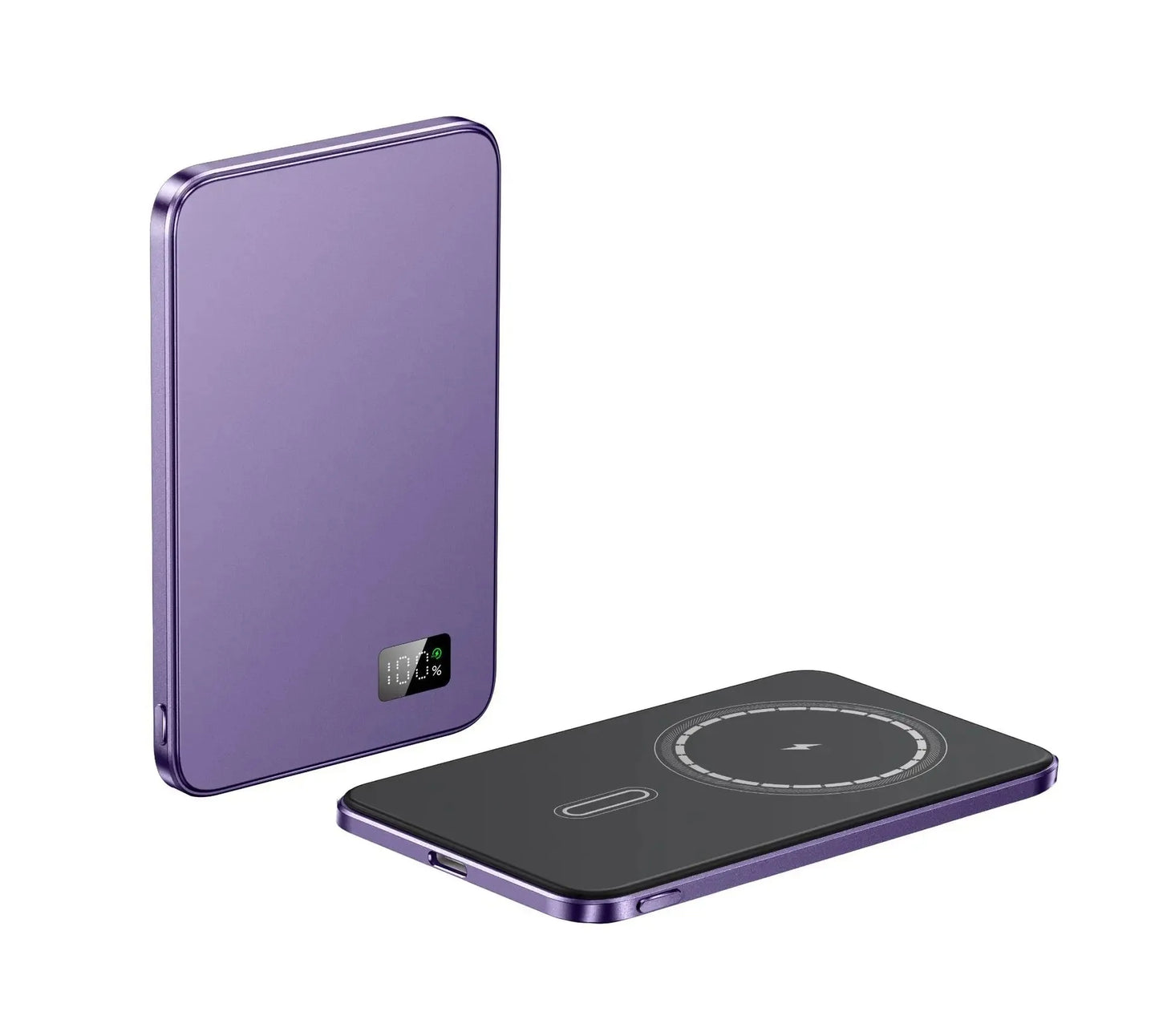 New 10000mAh Thin Magnetic Wireless Power Bank PD20W Fast Charging Portable External Battery for Magsafe For iPhone Samsung - ZOOMNSTORE