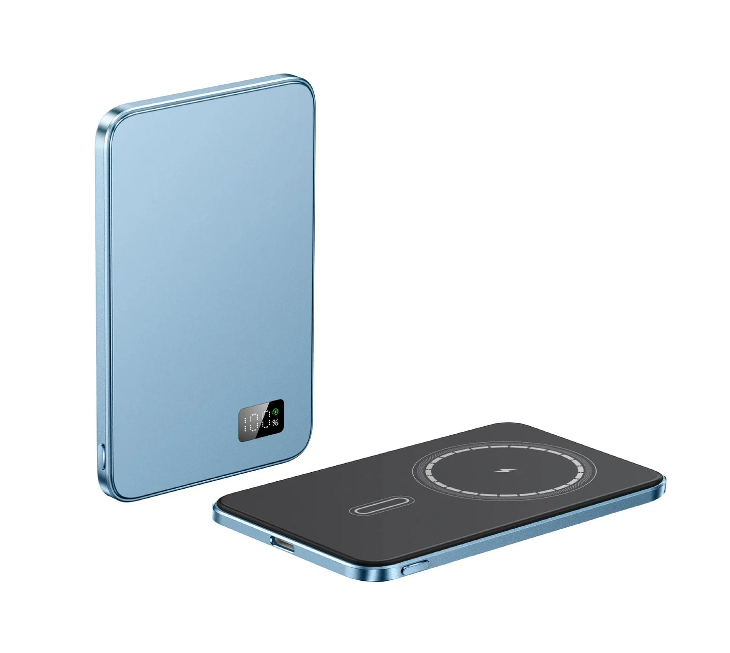 New 10000mAh Thin Magnetic Wireless Power Bank PD20W Fast Charging Portable External Battery for Magsafe For iPhone Samsung - ZOOMNSTORE