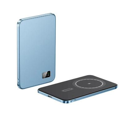 New 10000mAh Thin Magnetic Wireless Power Bank PD20W Fast Charging Portable External Battery for Magsafe For iPhone Samsung - ZOOMNSTORE