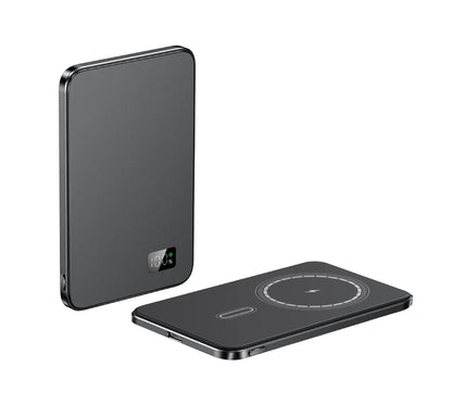 New 10000mAh Thin Magnetic Wireless Power Bank PD20W Fast Charging Portable External Battery for Magsafe For iPhone Samsung - ZOOMNSTORE