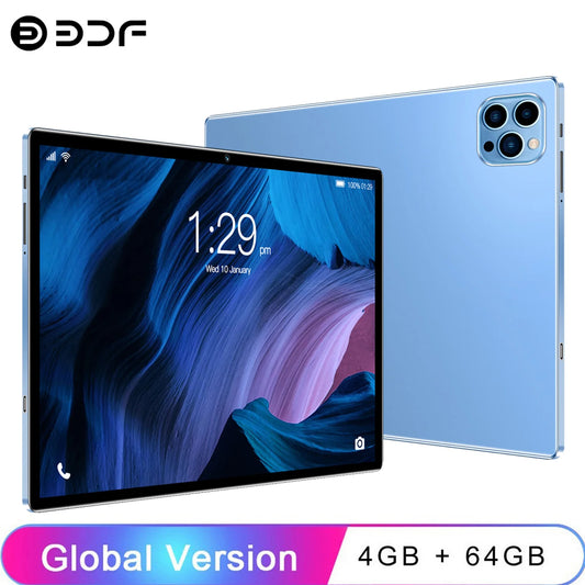 101 Android Tablet - Octa-Core 4GB RAM 64GB ROM Dual SIM 3G WiFi Bluetooth Google Play - ZOOMNSTORE