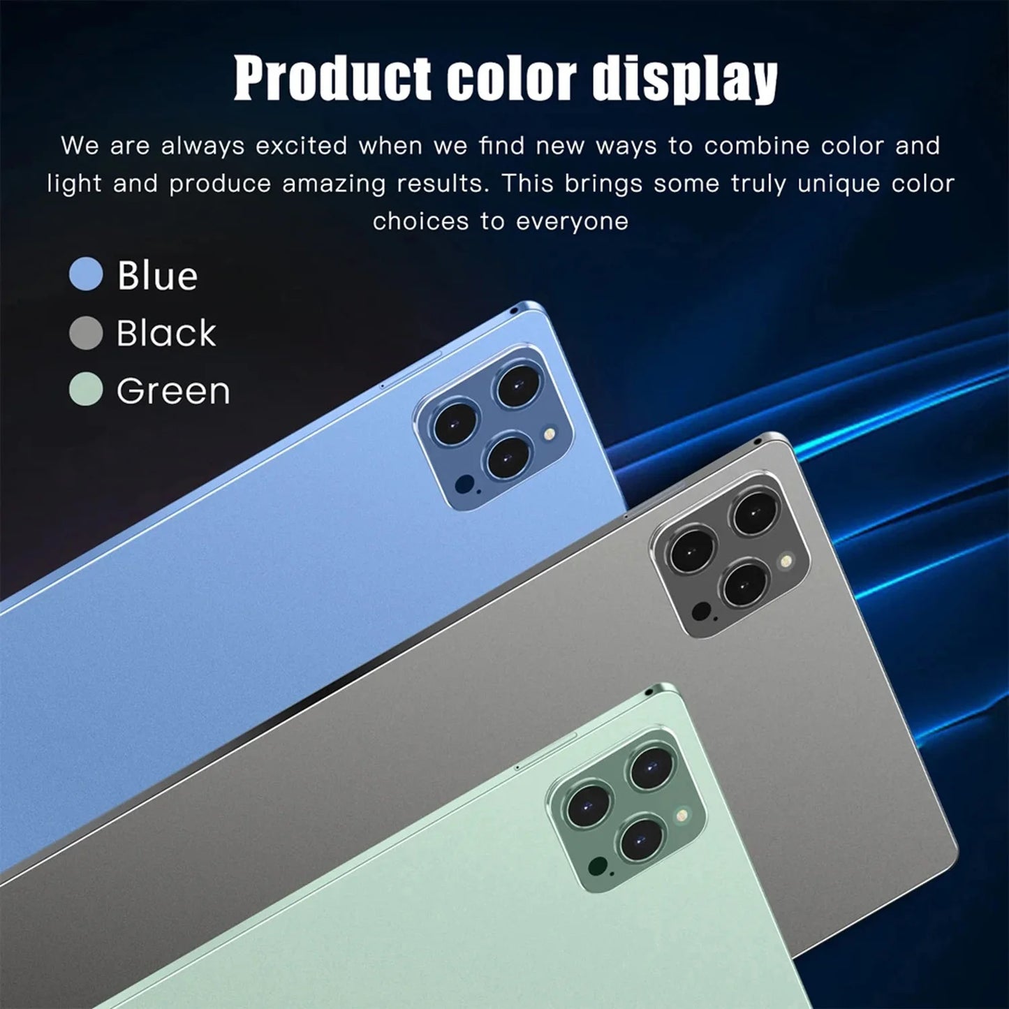 101 Android Tablet - Octa-Core 4GB RAM 64GB ROM Dual SIM 3G WiFi Bluetooth Google Play - ZOOMNSTORE