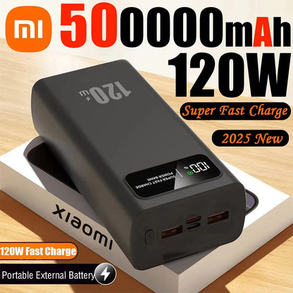 Xiaomi 120W Super Fast Charging 200000mAh High Capacity Power Bank Battery Digital Display Power Bank For Iphone Samsung Huawei - ZOOMNSTORE