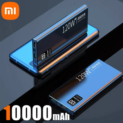 XIAOMI 120W Power Bank 50000mAh High Capacity Fast Charging Powerbank Portable Battery Charger For iPhone Samsung Huawei Hot - ZOOMNSTORE