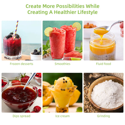 BioloMix 1300W Smoothie Blender - 15L Glass Jar for Frozen Drinks  Sauces - ZOOMNSTORE