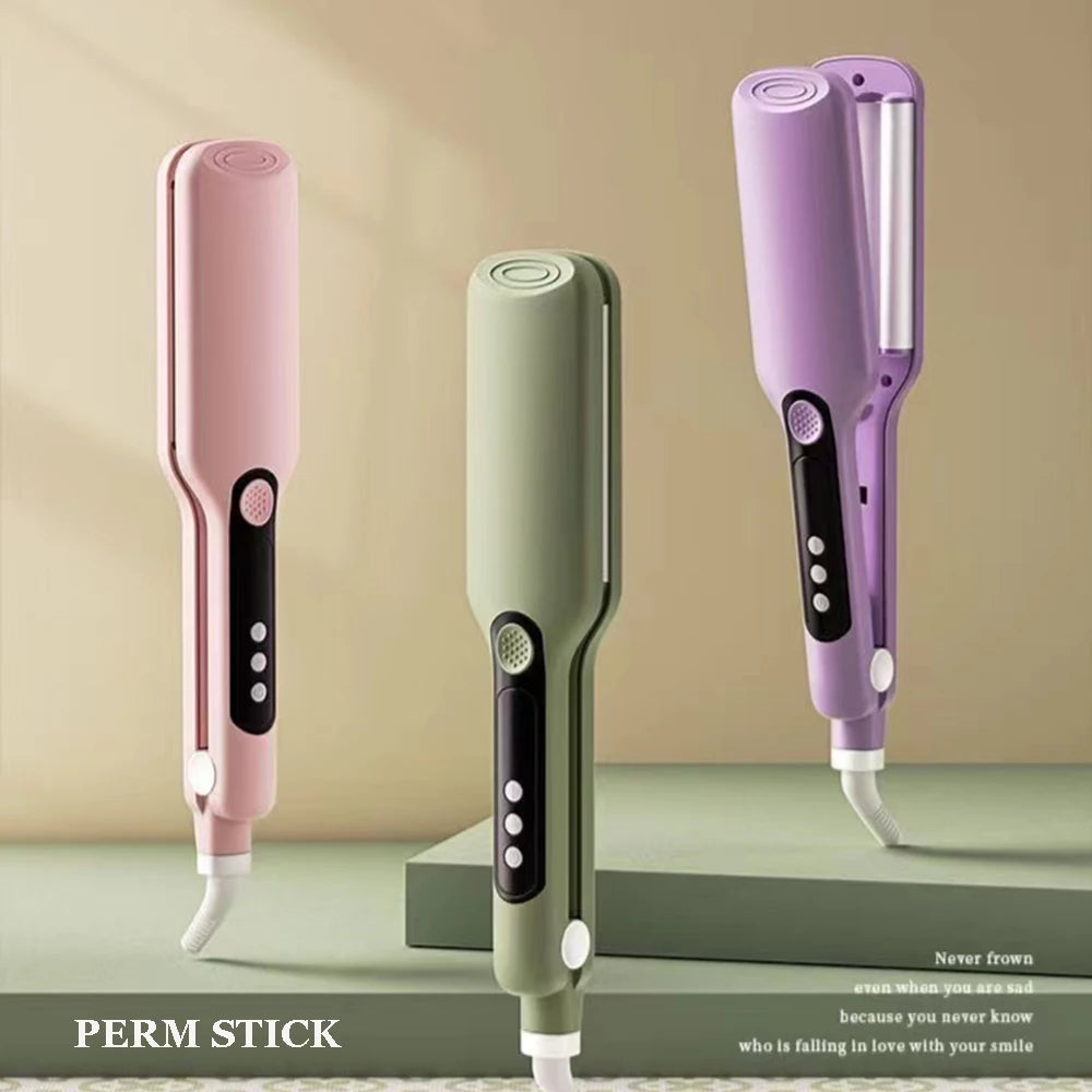 13mm Egg Roll Curler - Electric Curling Iron Tool With Tourmaline Ceramic, Fast Heating - ZOOMNSTORE