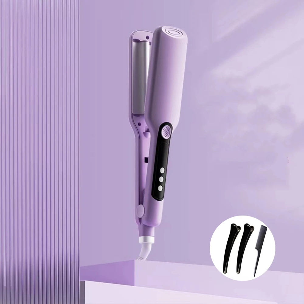 13mm Egg Roll Curler - Electric Curling Iron Tool With Tourmaline Ceramic, Fast Heating - ZOOMNSTORE