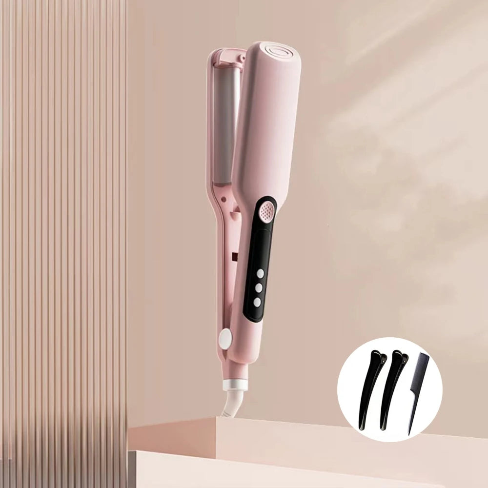 13mm Egg Roll Curler - Electric Curling Iron Tool With Tourmaline Ceramic, Fast Heating - ZOOMNSTORE
