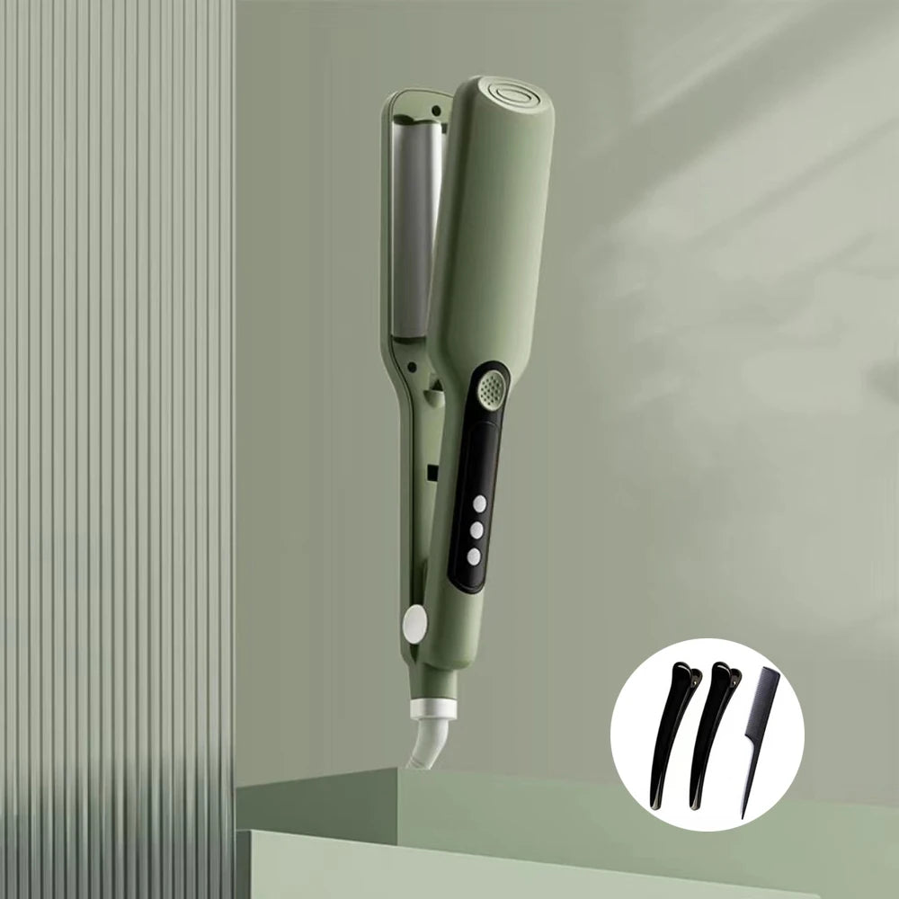 13mm Egg Roll Curler - Electric Curling Iron Tool With Tourmaline Ceramic, Fast Heating - ZOOMNSTORE