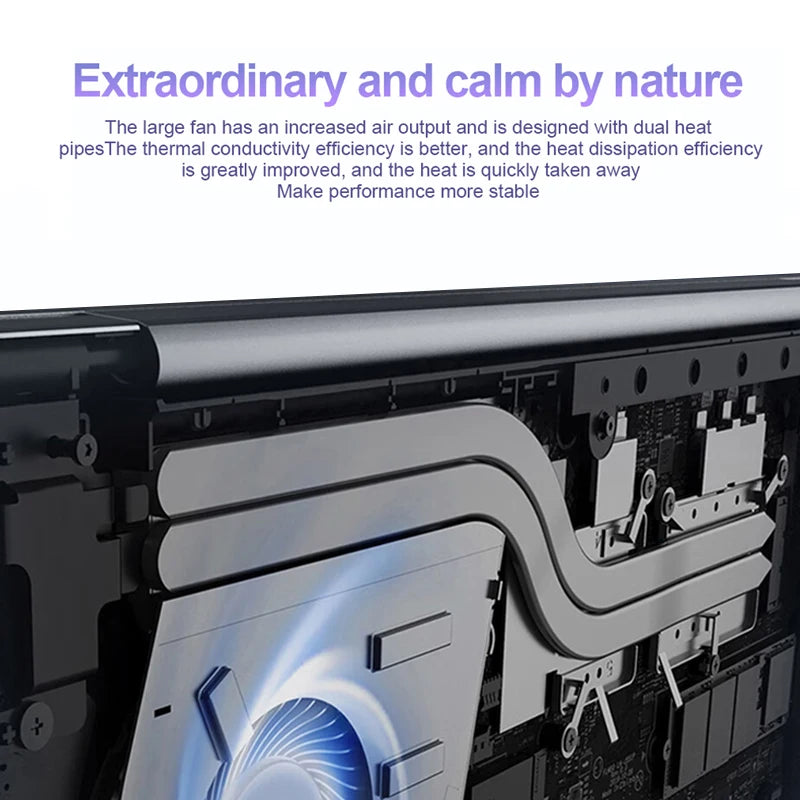 NEW 15.6" Ultra Slim Laptop 16GB RAM 2TB SSD Intel N3700 Notebook Gamer 1920*1080 Display Office Study Computer PC Windows11 Pro - ZOOMNSTORE