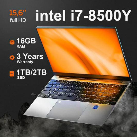 156 Intel i7 Gaming Laptop - 16GB RAM 1TB Windows 11 Fingerprint Unlock - ZOOMNSTORE