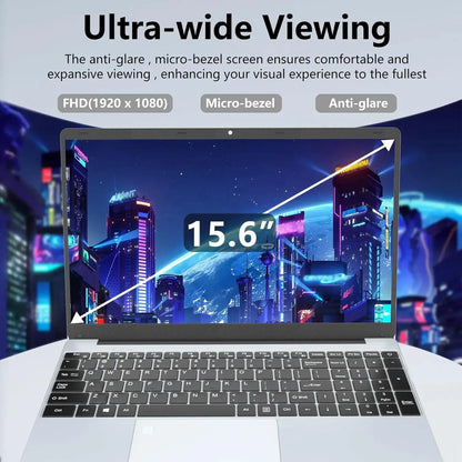 156 Intel i7 Gaming Laptop - 16GB RAM 1TB Windows 11 Fingerprint Unlock - ZOOMNSTORE