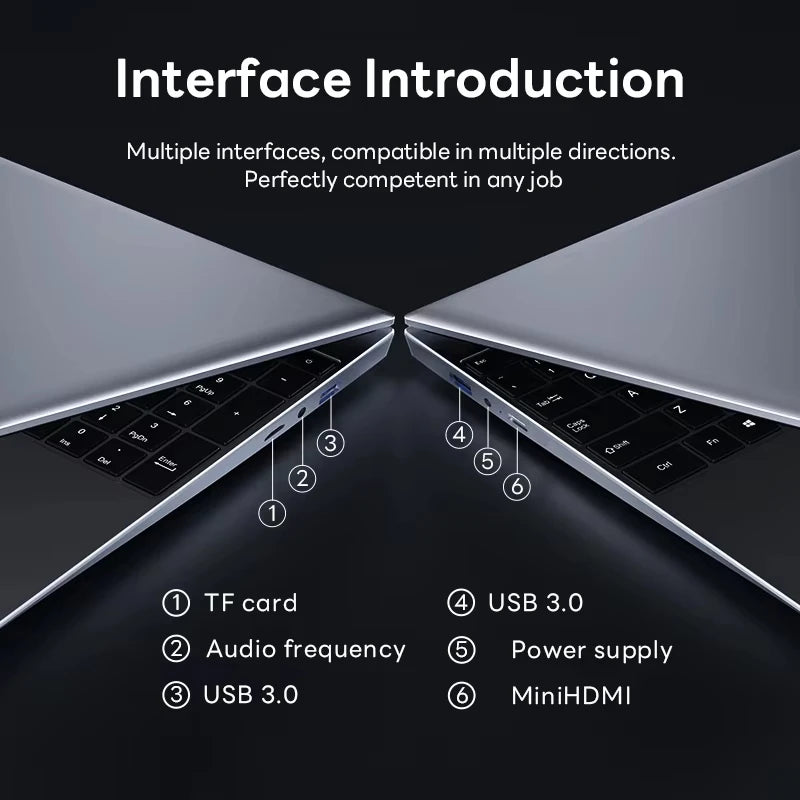 156 Intel i7 Gaming Laptop - 16GB RAM 1TB Windows 11 Fingerprint Unlock - ZOOMNSTORE