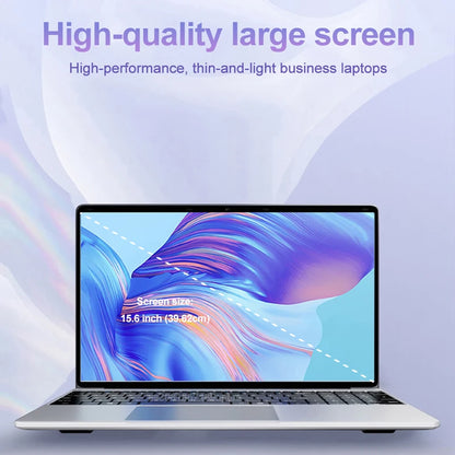 156 Ultra Slim Gaming Laptop - 16GB RAM 2TB SSD Intel N3700 1920x1080 Windows 11 Pro - ZOOMNSTORE
