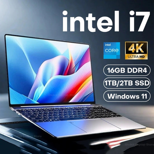 156 Windows 11 Pro Laptop - Intel Core i7 16GB RAM 1TB Storage Fingerprint Unlock - ZOOMNSTORE