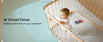 BOIFUN 2K 5'' Screen Control Wifi Video Baby Monitor Camera, ,Two-Way Talk, Motion&Crying Detection, Auto Tracking, Night Vision