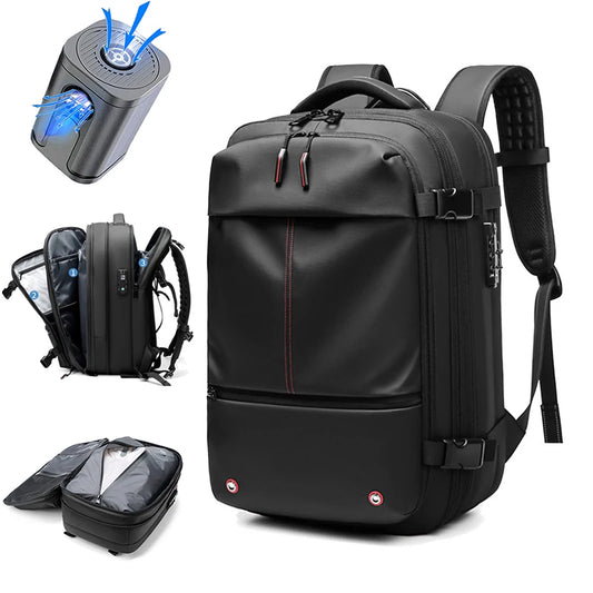 17-Inch Laptop Backpack - Travel Business School Bag with Large Capacity and Expandable Design - ZOOMNSTORE