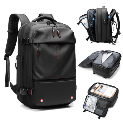 17-Inch Laptop Backpack - Travel Business School Bag with Large Capacity and Expandable Design - ZOOMNSTORE