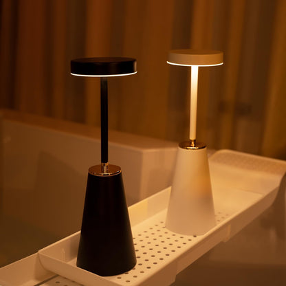 Cordless Touch Table Lamps - Dimmable USB Rechargeable Nightstand Lights for Bedroom Camping Office and Living Room - ZOOMNSTORE