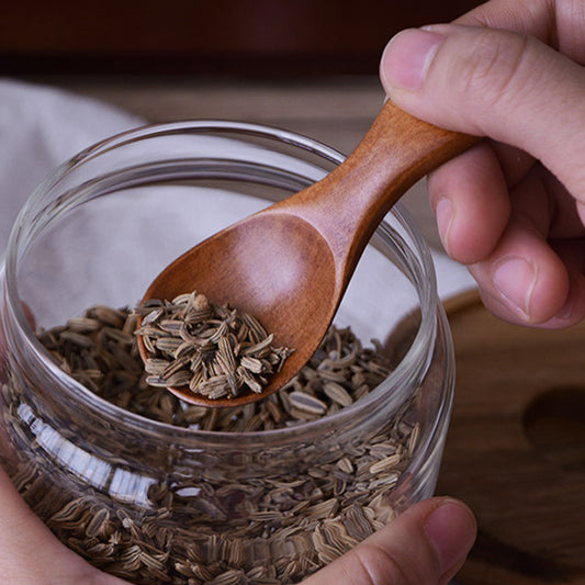 Mini Wooden Spoons - Short Handled Kitchen Spoons for Sugar Tea  Coffee 8 Pcs - ZOOMNSTORE