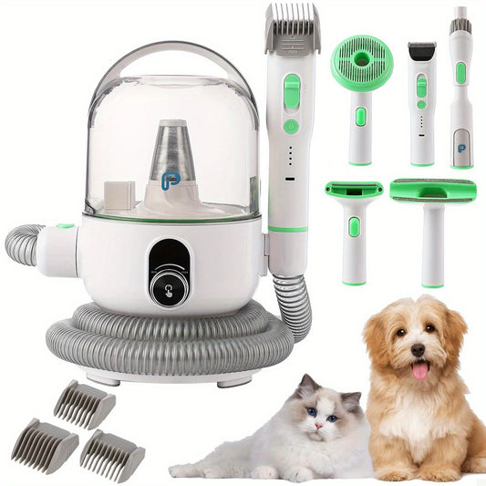 Pet Hair Remover Vacuum Groomer - Low Noise 135W for Dogs and Cats - ZOOMNSTORE