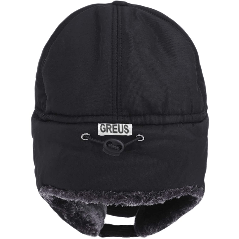 Faux Fur Bomber Hat Set - Cozy Ear Flap Cap for Men and Women - ZOOMNSTORE