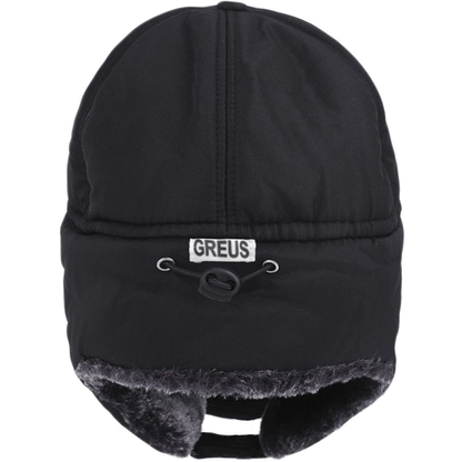 Faux Fur Bomber Hat Set - Cozy Ear Flap Cap for Men and Women - ZOOMNSTORE