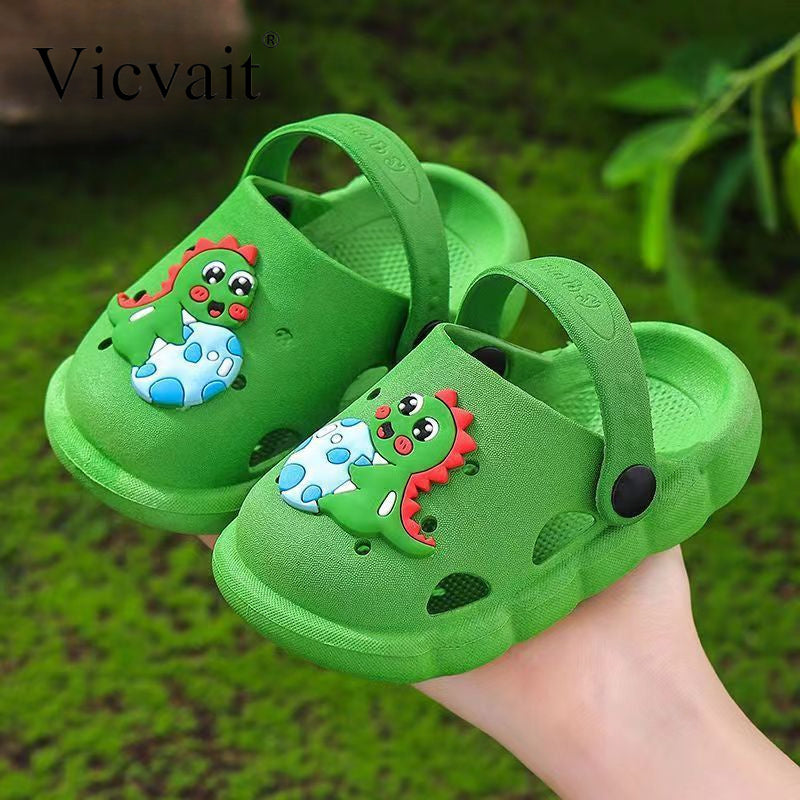 Cartoon Clogs for Kids - Breathable PVC Indoor Sandals - ZOOMNSTORE