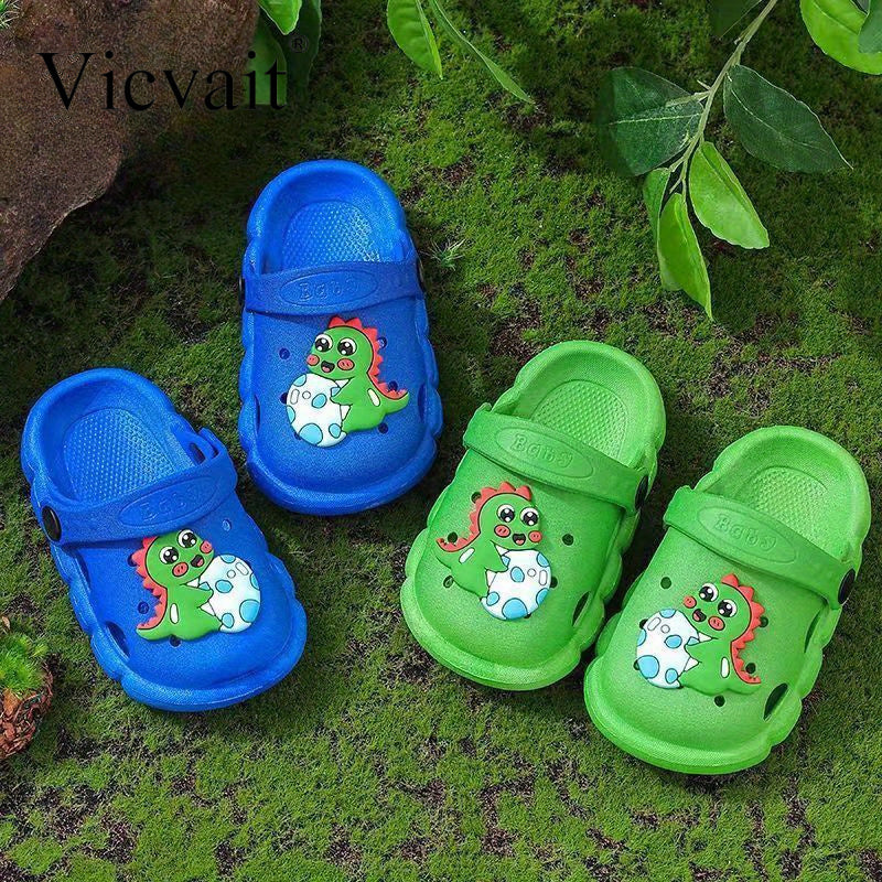 Cartoon Clogs for Kids - Breathable PVC Indoor Sandals - ZOOMNSTORE