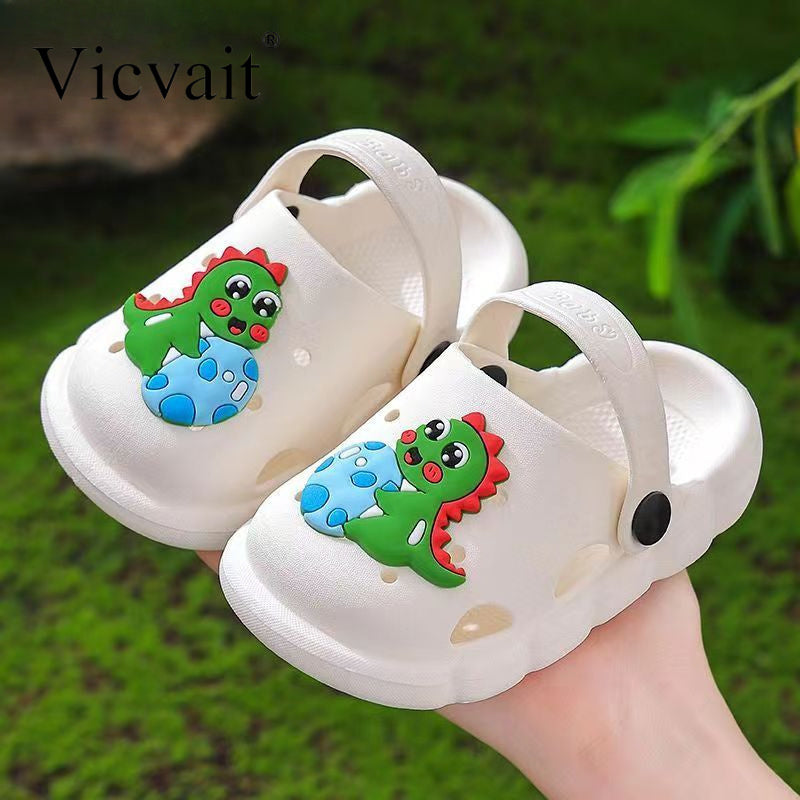 Cartoon Clogs for Kids - Breathable PVC Indoor Sandals - ZOOMNSTORE