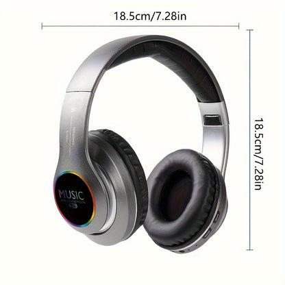 Wireless Earphones - Lightweight Deep Bass Gaming Headphones with Microphone - ZOOMNSTORE