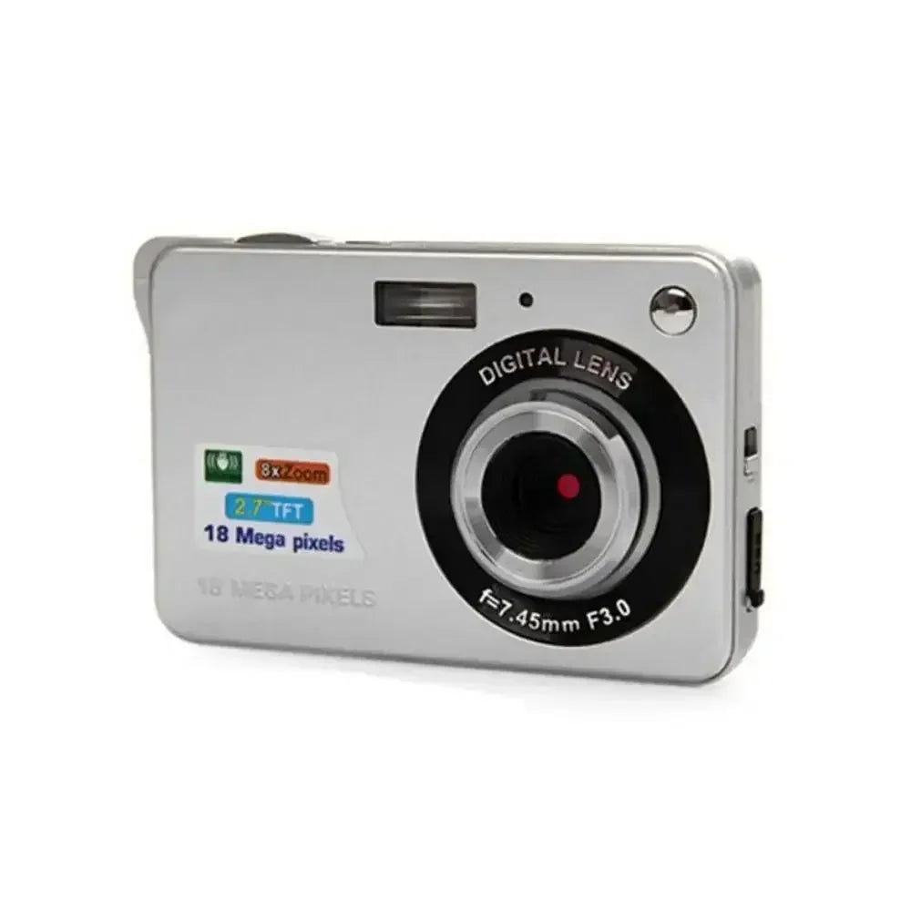 18MP HD Digital Camera - Rechargeable LCD Outdoor Video Camera with Anti-Shake  SD Card Support for Kids - ZOOMNSTORE